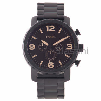 Fossil FS5061 Men's Grant Chronograph Blue Leather Watch