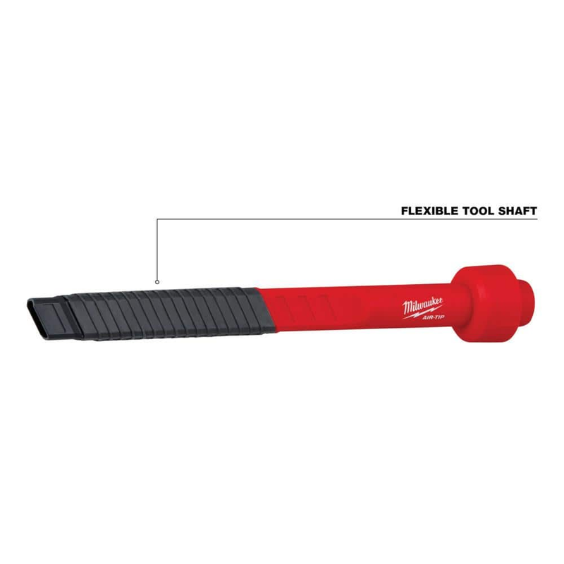 AIR-TIP 1-1/4 In. - 2-1/2 In. Flexible Long Reach Crevice Tool Attachment for We