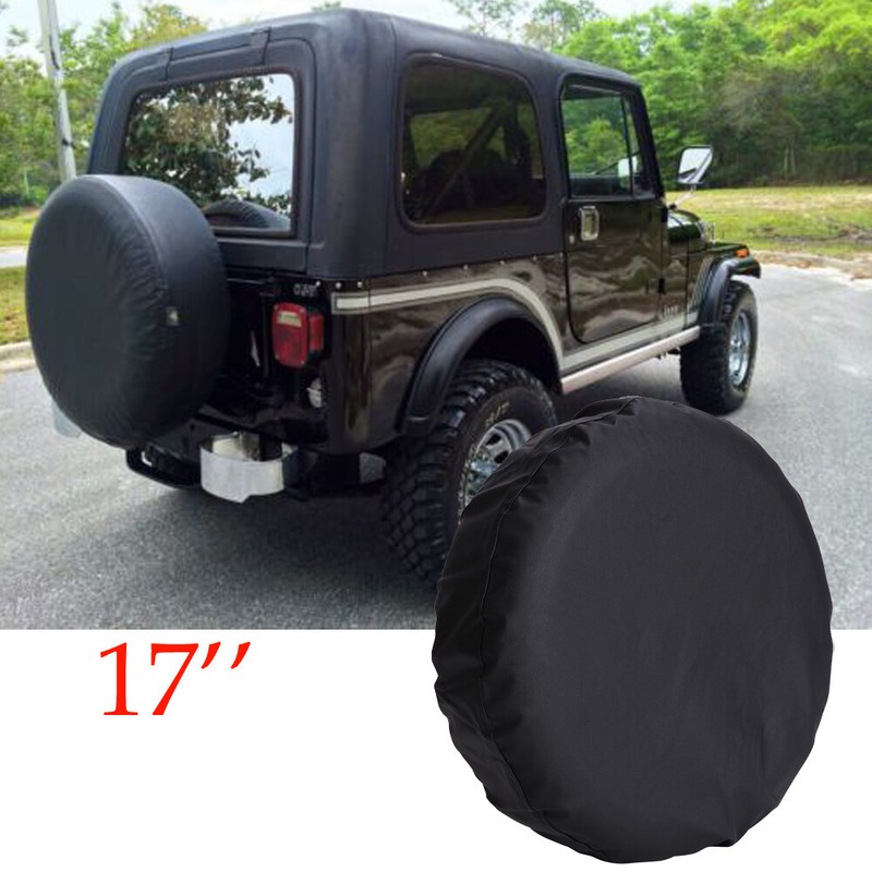 Spare Tire Cover Fit For Jeep WRANGLER 17inch Size XL Wheel Tire Cover 31"-33"