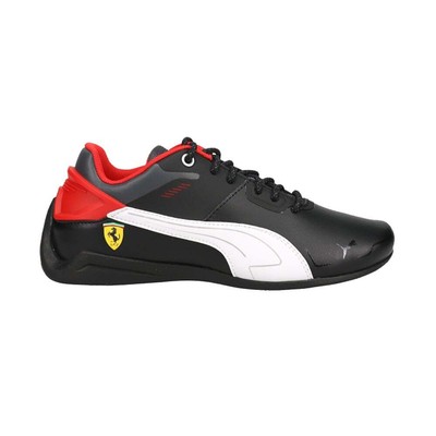 

Puma Ferrari Drift Cat Delta Lace Up Молодежные черные кроссовки для мальчиков Повседневная обувь 306, Черный, Puma Ferrari Drift Cat Delta Lace Up Youth
