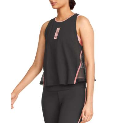 

Майка Puma Modern Sports Crew Neck Женская черная повседневная спортивная 671800-01, Черный