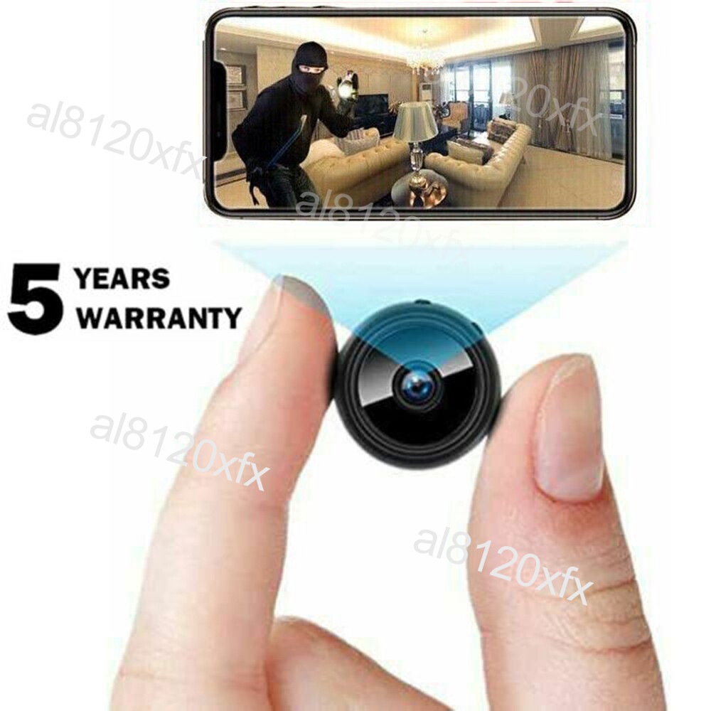 WiFi Wireless Camera Mini Security Camera Nanny Cam Audio Live Feed Android IOS