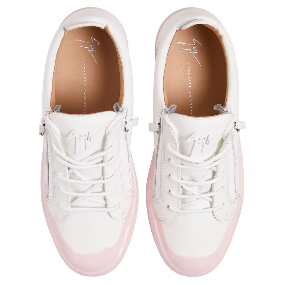 Pre-owned Giuseppe Zanotti Sneakers - Pink Frankie Match - Brand W/box - 7 Day Returns