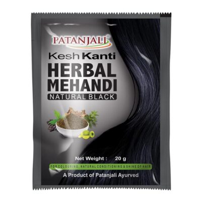 Patanjali Kesh Kanti Herbal Mehandi Natural Black & Dark Brown PACK OF 4