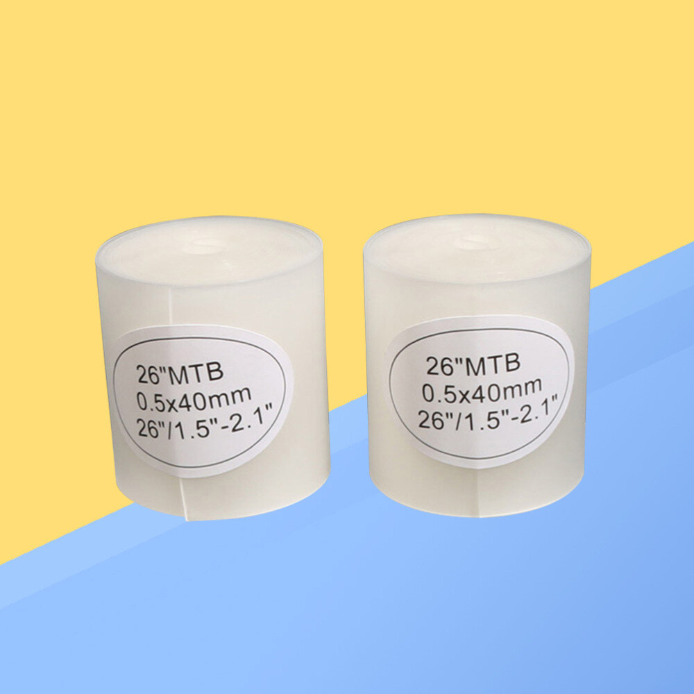 2Pcs Anti-Puncture Tire Liners for 26" MTB/Road Bike Tires
