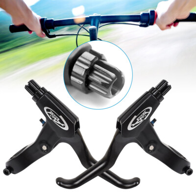 Avid FR-5 BLACK Brake Levers Set V-Brake Disc Mountain Hybrid Bicycle Bike Pair