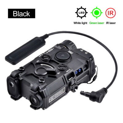 Aluminium WADSN ET OGL Green Laser IR Pointer / LED Flashlight Device USA