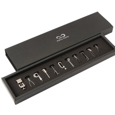 Miniature Tool Set 11 Types Stainless steel Collectables Elaborate Reproduction