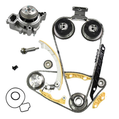 Timing Chain Kit Water Pump VVT Gear for 09-17 Chevy Equinox Buick GMC 2.4L 2.2L