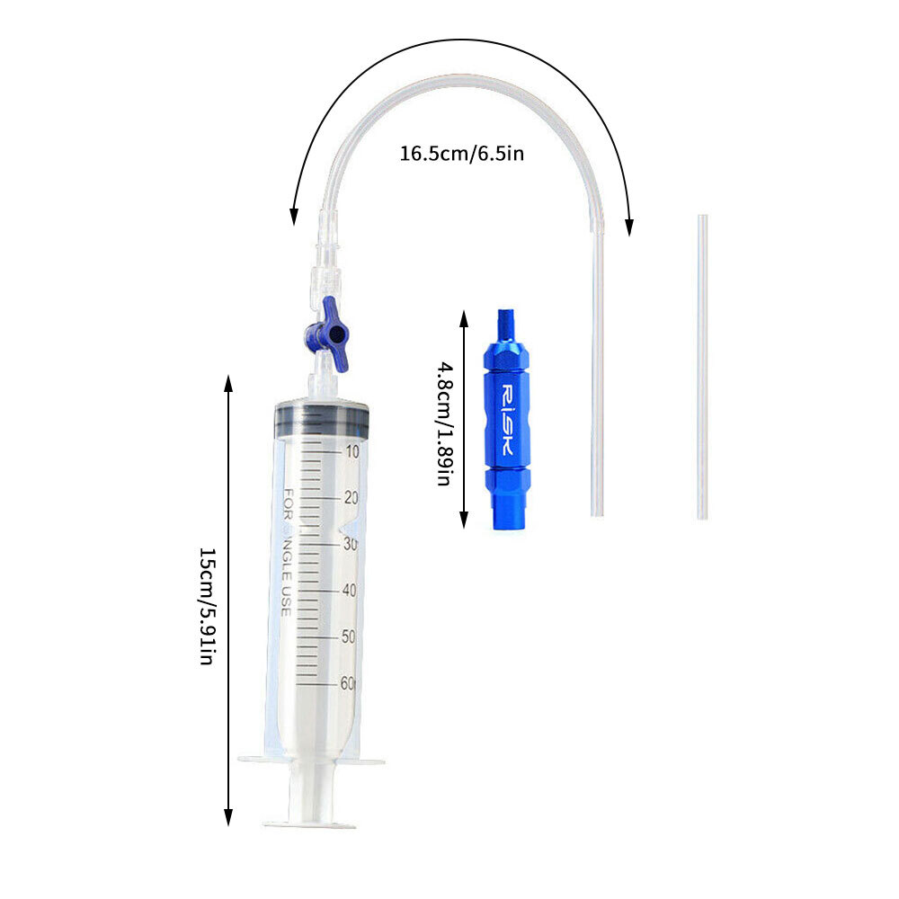 MTB Bike Tubeless Tyre Oil Sealant Injector Syringe Tool Tire Filling Tool NEW