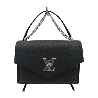 AUTH LOUIS VUITTON MY LOCK ME CHAIN M51418 NOIR BLACK
