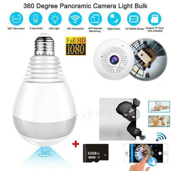 Spy Camera WiFi Hidden Wireless Security Nanny Cam HD 1080P Alarm Night Vision - Image 45