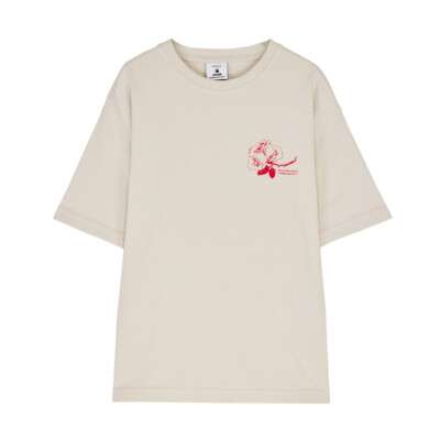 

Футболка женская Makia x Moomin Wmns Rose Lifestyle бежевая, Бежевый, Makia x Moomin Wmns Rose Lifestyle T-Shirt