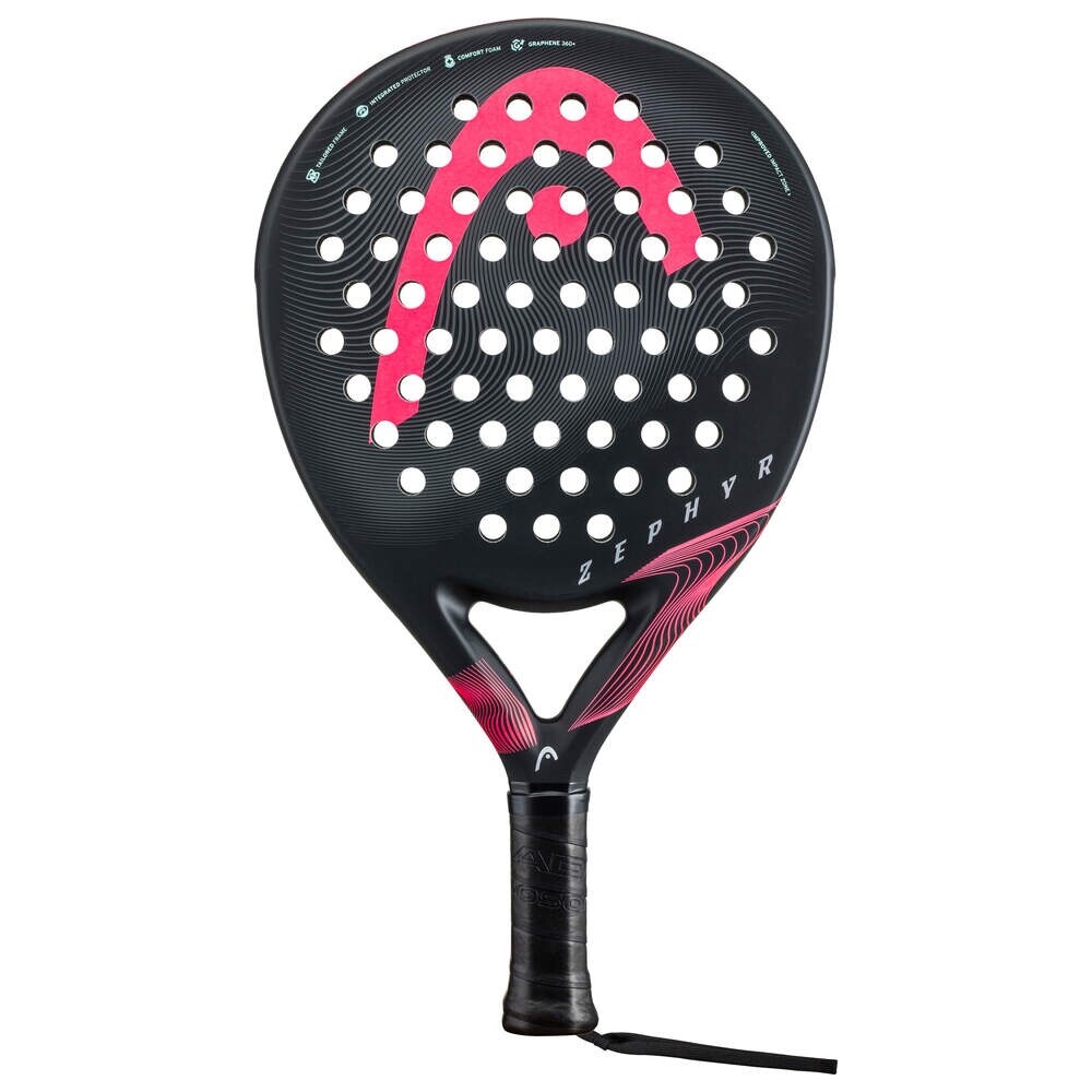 ГОЛОВА | Ракетка Padel Zephyr Pro Paddle BKPI Premium из тканого карбона и стекловолокна