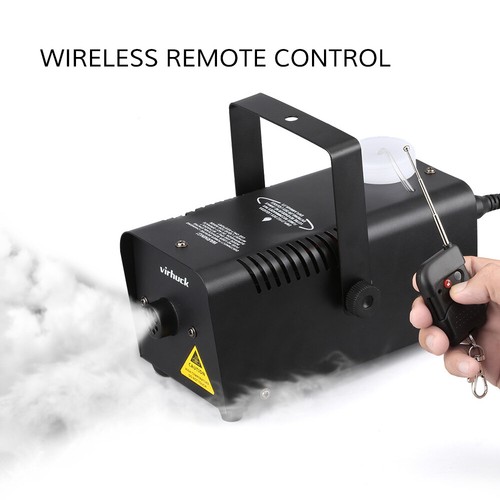 400W Smoke Machine Fog Machine Wireless Remote Control DJ Lights Disco Party