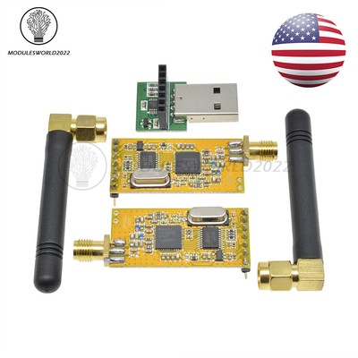 APC220 Wireless RF serial Data Modules With Antenna USB Converter for Arduino US