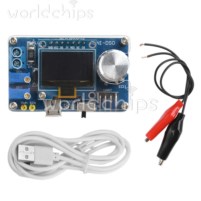 DIY Mini Digital Oscilloscope Electronic Kit Soldering Practice Project W/