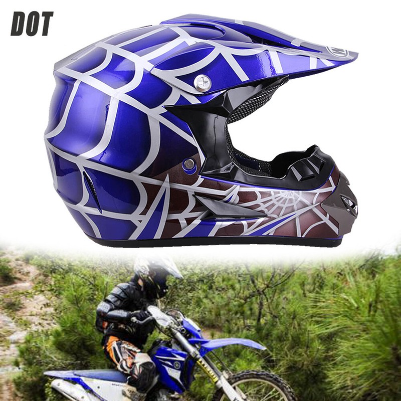 DOT Youth Helmet Child Kids Motorcycle Full Face Off Road AT