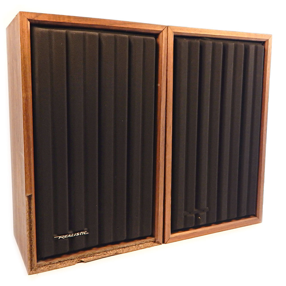Realistic Vintage Speakers