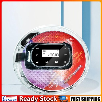 Digital Display Small Music Player 5 EQ Sound Effects CD Walkman 1000mAh Battery