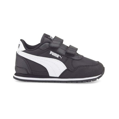 Puma St Runner V3 Nl V Slip On Youth Boys Черные кроссовки Повседневная обувь 38490301