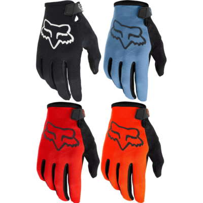 Fox Youth Ranger Gloves SP22 Kids MTB Mountain Bike Protection Full Finger New