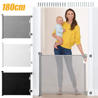Retractable sales door gate