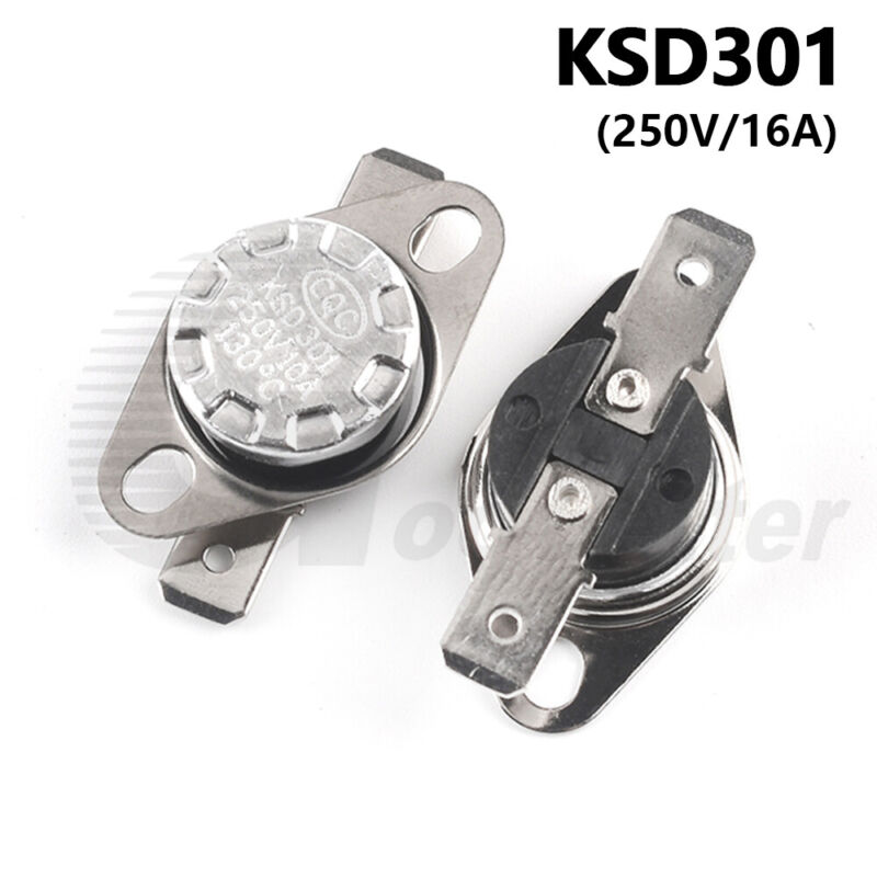 KSD301 KSD302 N/C N/O Thermostat Temperature Thermal Control Switch 40°C - 155°C