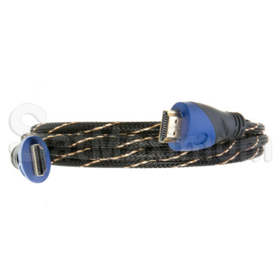 HDMI 4K Premium Mesh Cable High Speed 1080P HDTV 3D  1.5FT- 50FT Multi-Pack Lot