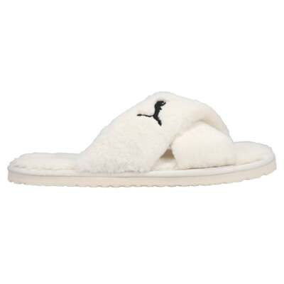 

Женские повседневные сандалии Puma Fluff X Strap Logo Slide Off White Off White 38493602, Puma Fluff X Strap Logo Slide