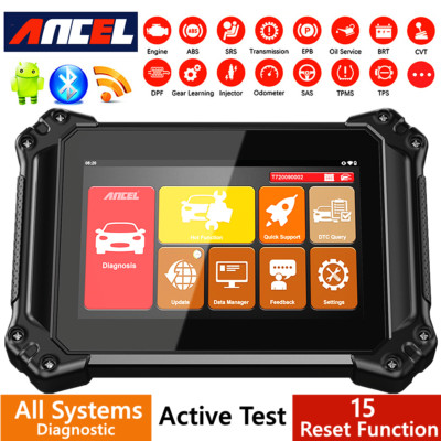 ANCEL V6 Car Bidirectional All System OBD2 Scanner Diagnostic Scan Tool ABS SRS