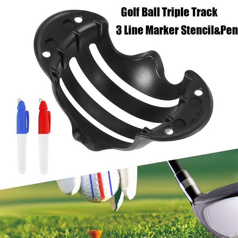 Triple Track 3 Line Marker Stencil Erc Chrome Soft Odyssey+ 2 Pen