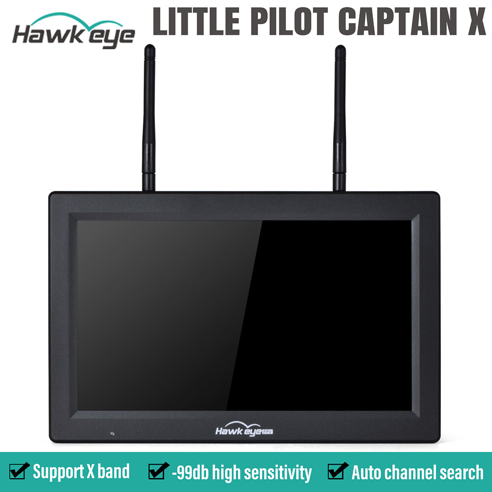 Hawkeye Little Pilot Captain X DVR FPV Monitor 5.8G 96CH