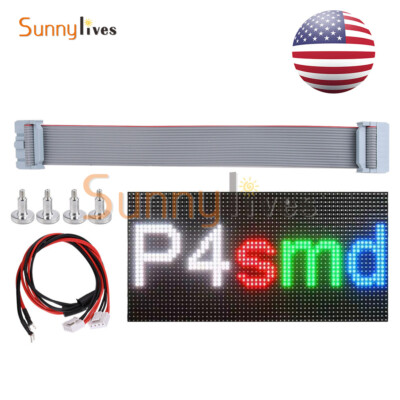 P4 Full Color indoor Screen Display Module 64x32 Pixel Panel LED Matrix Module