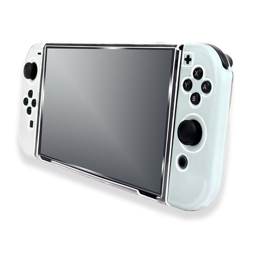 Nintendo Switch ホワイト 本体 + Joy-Con + ケース Clear Hard Case Protective Cover Joycon Shell for Nintendo