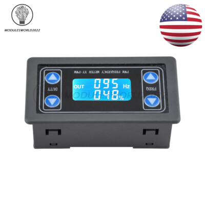 PWM Pulse Frequency Duty Cycle Square Wave Signal Generator Adjustable Module US