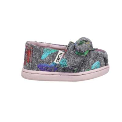 

TOMS Alpargata Синие повседневные слипоны для мальчиков на плоской подошве 10012895, Синий, TOMS Alpargata Slip On Toddler