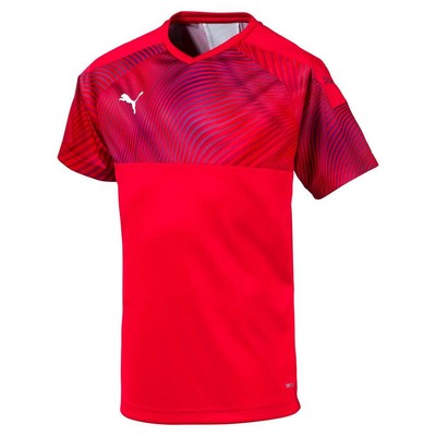 

Puma Cup V Neck Short Sleeve Soccer Jersey Youth Boys Red 703774-01, Красный, Puma Cup V Neck Short Sleeve Soccer Jersey Youth