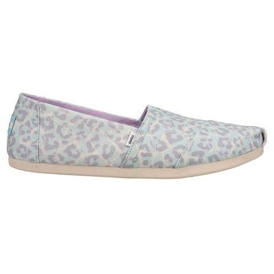 

TOMS Alpargata Женские слипоны с леопардовым принтом синие повседневные на плоской подошве 10017748T, Синий, TOMS Alpargata Leopard Slip On