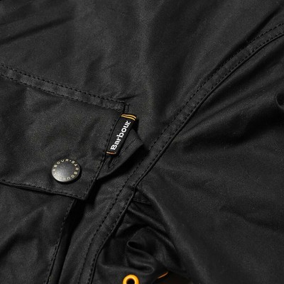 BARBOUR BARBOUR INTERNATIONAL DÜNN INTERNATIONAL WAX JACKE SCHWARZ