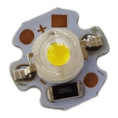 10pcs 12V 1W LED Chip High Power Energy Saving Gold Wire Electrode Lamp Beads