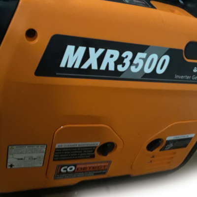 Gas Powered 3500 Watt Portable Inverter Generator Quiet for Home Backup Returned