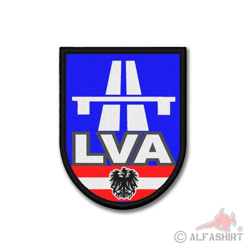 Patch Lva ÃSterreich Landesverkehrsabteilung Polizei Abzeichen 9x7cm #31361