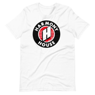 HARMONY HOUSE Record Tape Store Vintage Style Short-Sleeve Unisex T-Shirt