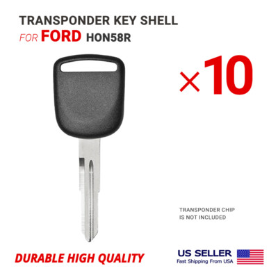 10X Key Shell Case for Ford Head and Blade HON58R Assembled Shell