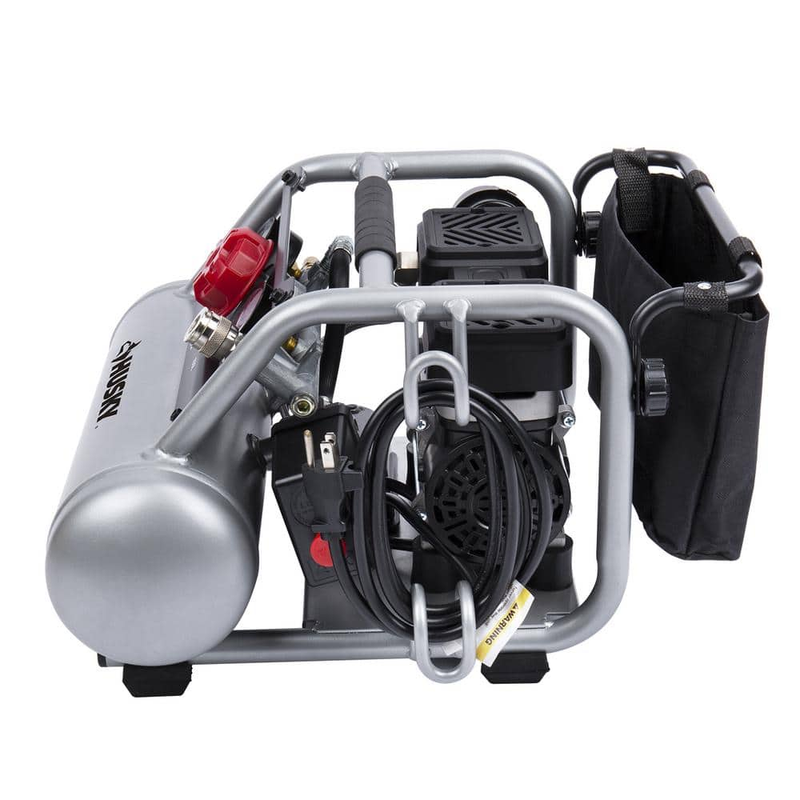 Husky Air Compressor Portable Electric-Powered Silent 1-Gal