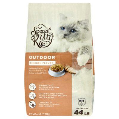 Wild kitty top cat food
