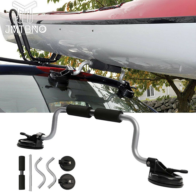 Roller Surfboard Load Assist Car Top Rack Suction Cup Mounting Holder Us