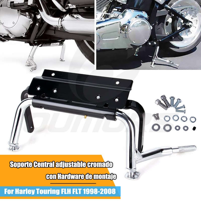 View of Motorcycle Center Stand Adjustable Center Stand Service For Harley ...
