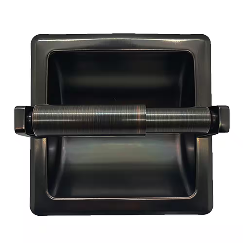 Et Paper Holder With Mounting Plate In Oil Rubbed Bronze